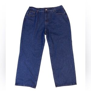 NWOT SHEIN Curve Dark Wash High Waist Mom Jeans Size 3X